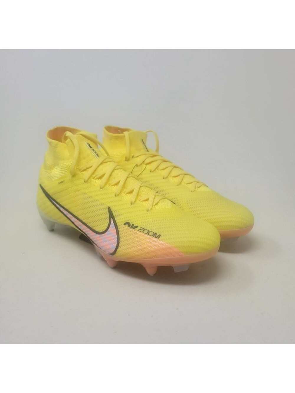 Zoom Superfly 9 Elite SG Men's Size 6 Yellow Strike/Sunset Glow DJ5166-781